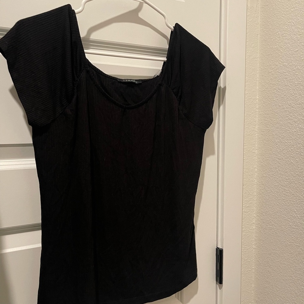 Elegant Black Women's Top